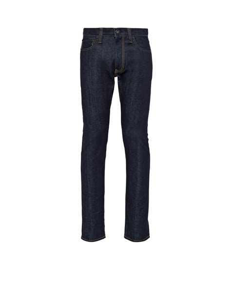 calca jeans prada|Denim Jeans and Clothing for Men .